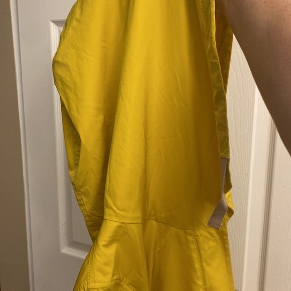 Piazza Sempione yellow classic rain jacket nautical Made in Italy size 42 - Picture 7 of 7